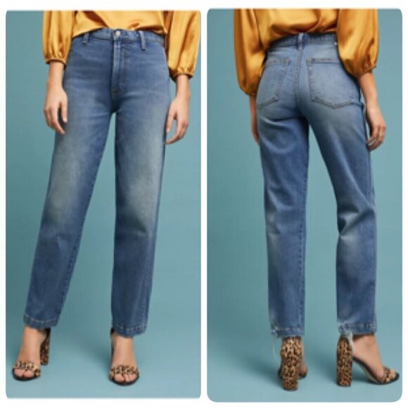 Boyish CARTER Womens Denim Straight Leg Sz 27 in SUNSET BOULEVARD - Picture 1 of 10